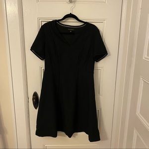 Banana Republic Black Short Sleeve Dress 12